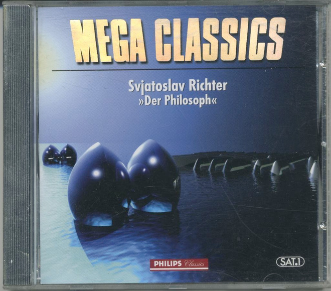 SVJATOSLAV RICHTER: Der Philosoph – CD 1997 kokoelma Philips