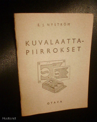 E. J. Nyström KUVALAATTAPIIRROKSET ( 1 p. 1946 ) Sis.pk:t