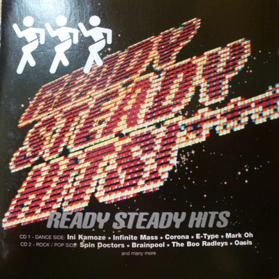 Ready Steady Hits (2CD) VG+!! Run-DMC E-Type Oasis Stakka Bo