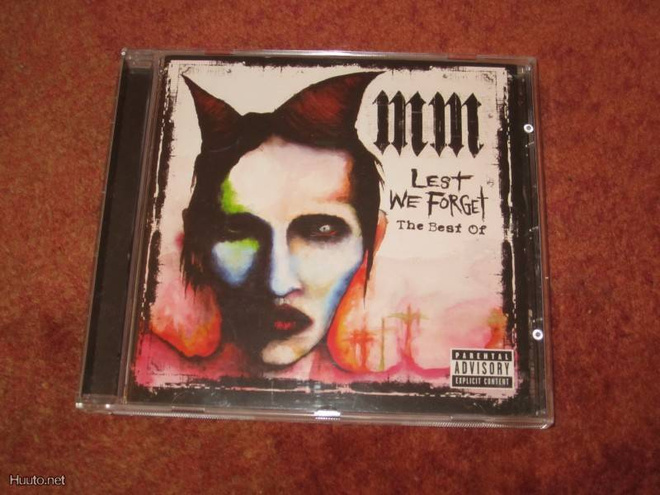 MARILYN MANSON - LEST WE FORGET - THE BEST OF CD