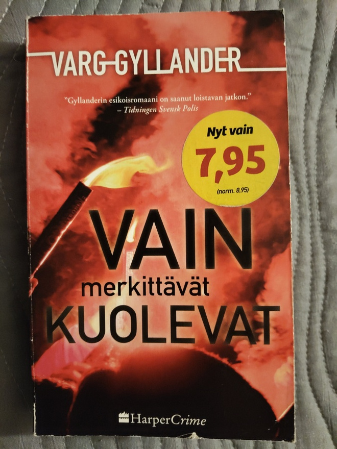Varg Gyllander: Vain merkittävät kuolevat