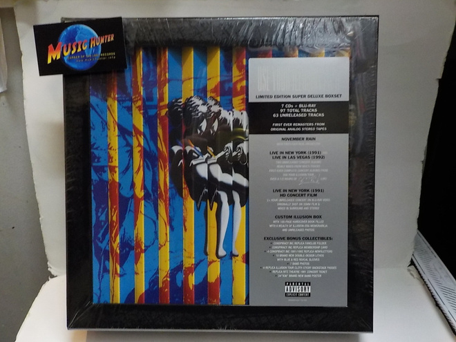 GUNS N´ ROSES - USE YOUR ILLUSION UUSI "SS" SUPER DELUXE BOX