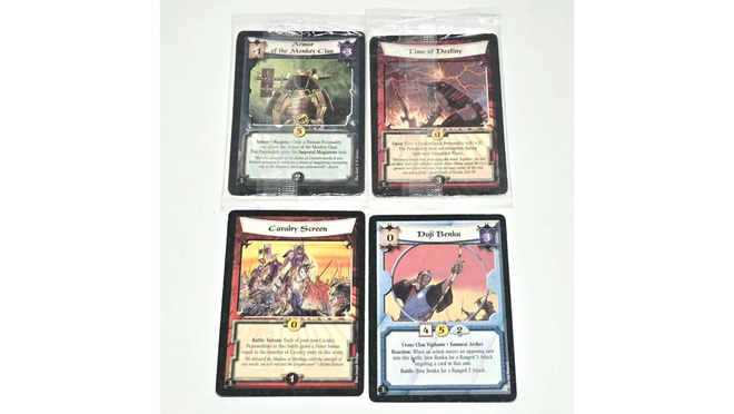 2kpl Legend of the Five Rings promopaketteja