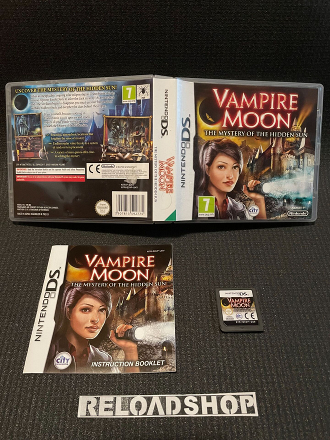 Vampire Moon: The Mystery of the Hidden Sun DS