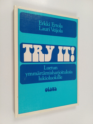 Erkki Ertola : Try it! : reading comprehension exercises ...