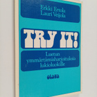 Erkki Ertola : Try it! : reading comprehension exercises ... - pikkukuva 1