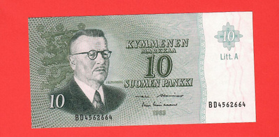 10mk 1963 litt.A BD4562664 ALE-Lin