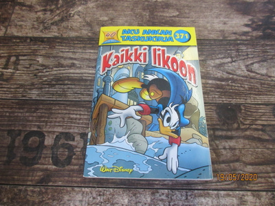 Aku Ankan taskukirja 371: Kaikki likoon 1.p *