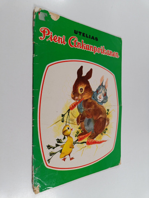 Utelias pieni ankanpoikanen