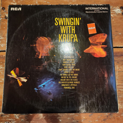Gene Kupra - Swingin' With Kupra Lp (EX+/EX-)
