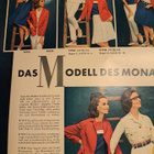 Vintage kaava lehti Neuer Schnitt 08/1963 - pikkukuva 2