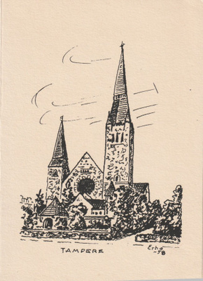 KIRKKOKORTTI - TAMPERE - TUOMIOKIRKKO - 20