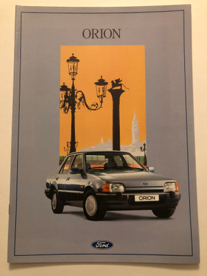 Myyntiesite - Ford Orion - 1/1989