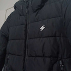 Uudenveroinen musta Superdry toppatakki koko 42 - pikkukuva 2
