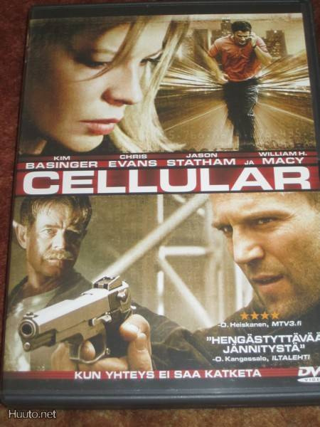CELLULAR DVD kim basinger jason statham william h macy