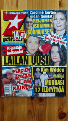 7 päivää lehti 27/1993. Seiska