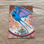 Topps Pokemon Black Logo Textured Holo Flames Foil #41 Zubat - pikkukuva 1