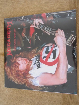 Megadeth Nazi punks fuck off lp muoveissa live 5.6.1993