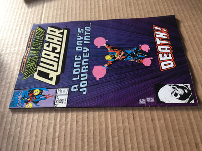 MARVEL QUASAR 22/1991 HYVÄ