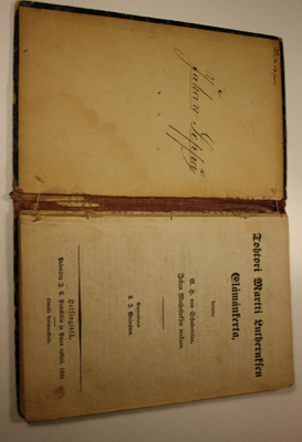Gotthilf Heinrich von Schubert : Tohtori Martti Lutheruks...