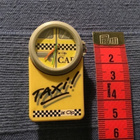 ~~ Keltainen Le Clip TAXI! kello ~~ VINTAGE 1980-luku - pikkukuva 2