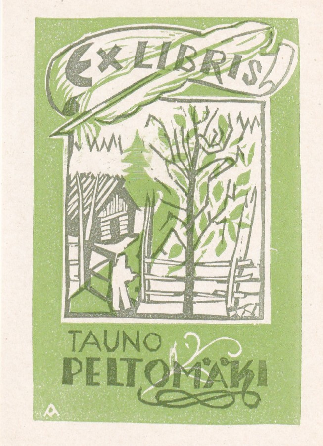 Ex Libris, Tauno Peltomäki  ,  b686