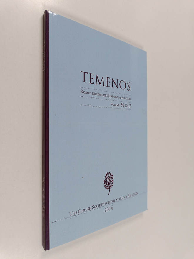 Temenos : Nordic journal of comparative religion 50 / 2