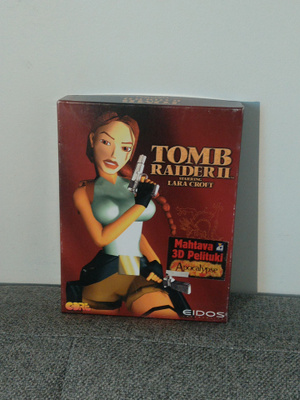 Tomb Raider2 pc-peli big box