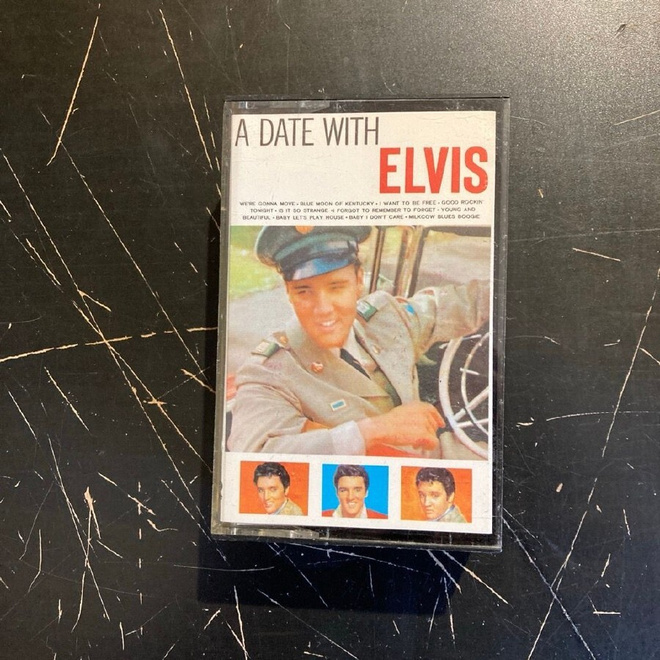 Elvis Presley - A Date With Elvis (UK) C-kasetti