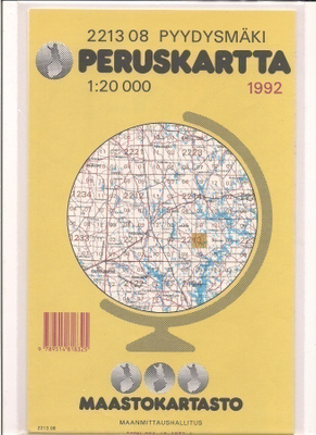 Peruskartta 1:20 000 Pyydysmäki