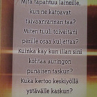 KULKEMATON LINTU KIVELLÄ RUNOKORTTI NOORA VÄSTINEN - pikkukuva 2