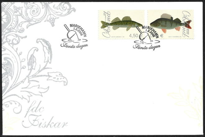 FDC Åland 2008  Kaloja  LaPe ÅL 287-288