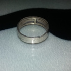 Vintage desing Hannes Niemi Hopea sormus 925 KN - pikkukuva 4