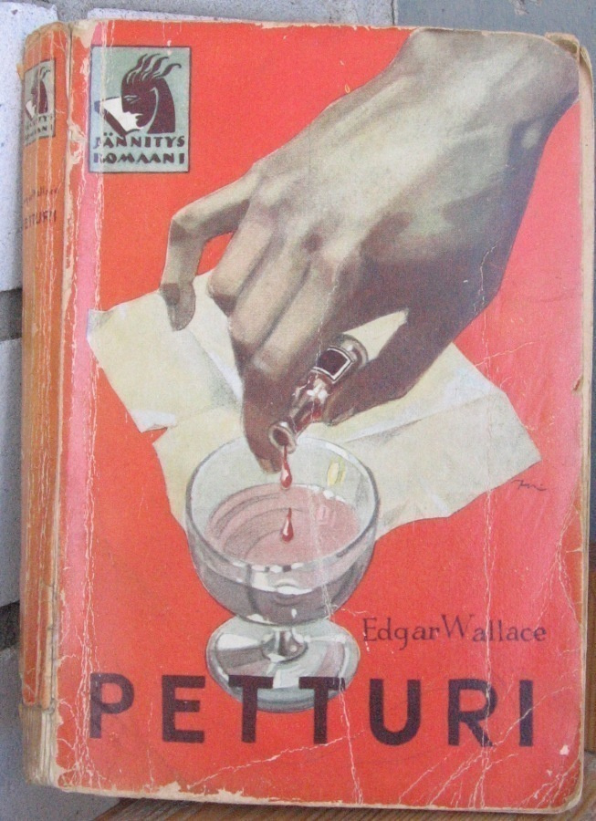 Edgar Wallace: Petturi, Otava 1929. 260 s.