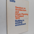 Seminar on architecture and urban planning in Finland 1978 - pikkukuva 1