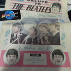 SALUTE TO THE BEATLES 32-SIVUINEN "SANOMALEHTI" - pikkukuva 1