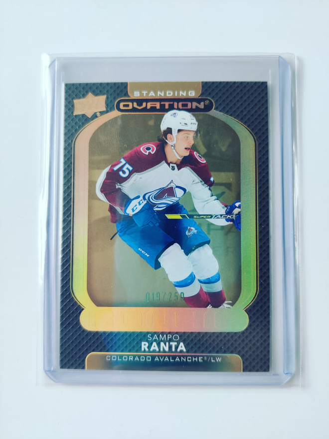 Sampo Ranta 21-22 UD Ovation Standing Gold Rookie /250