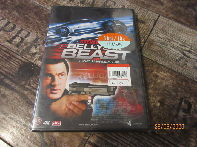 Belly of the Beast dvd. *uusi* "