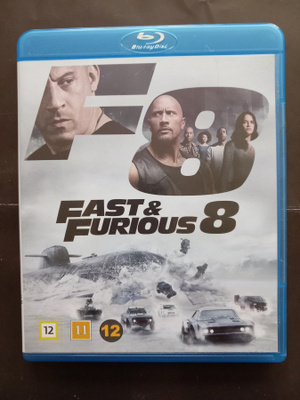 Fast & Furious 8 Nordic Blu-ray