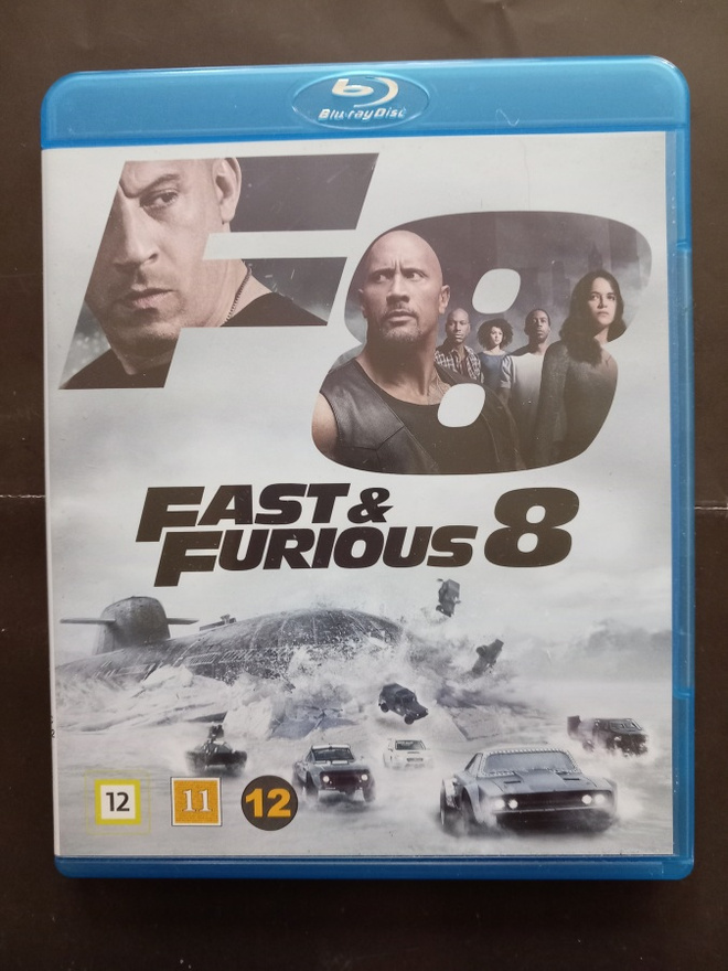 Fast & Furious 8 Nordic Blu-ray
