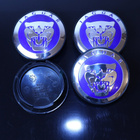 Jaguar vannekeskiöt – Kromi-sininen – 59mm (4kpl sarja) - pikkukuva 5