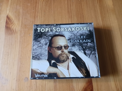 Topi Sorsakoski – Olet Rakkain 3cd box 2011 uusi