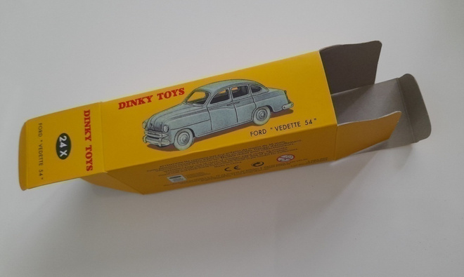 Dinky Toys - hieno tyhjä laatikko : Ford Vedette