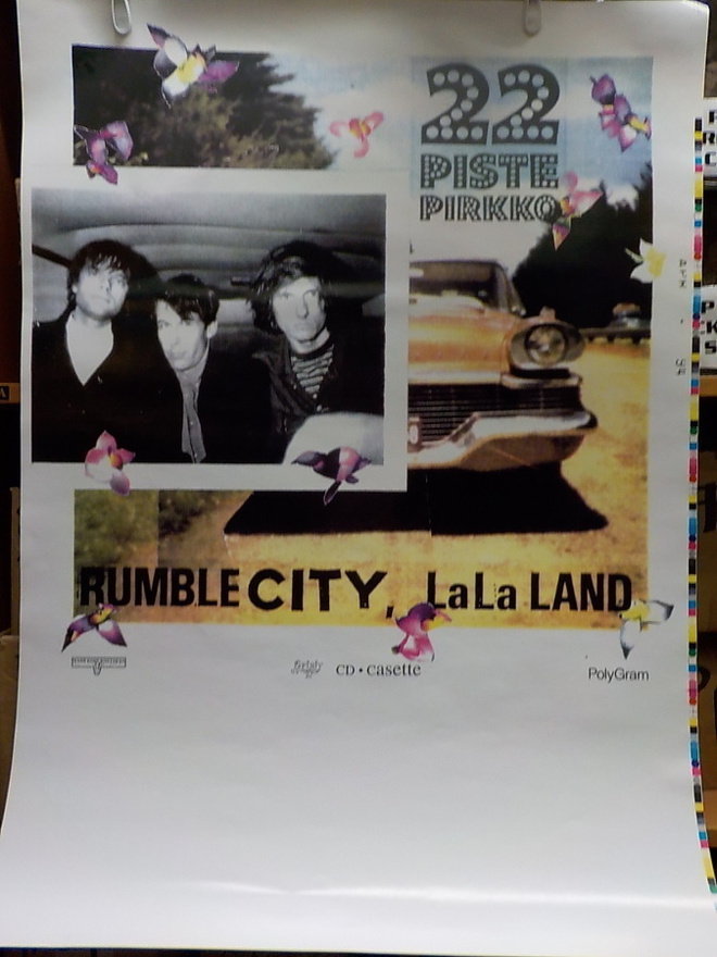 22-PISTEPIRKKO -RUMBLE CITY,LALA LAND KEIKKAJULISTE KOEVEDOS