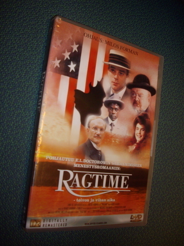 RAGTIME - toivon ja vihan aika DVD ( Sis.postikulut )
