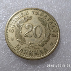 20 mk 1936 kulkematon komea raha, - pikkukuva 3