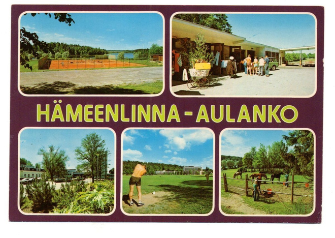 Hämeenlinna / Aulanko:  tenniskenttä, golfia, ratsastusta ym