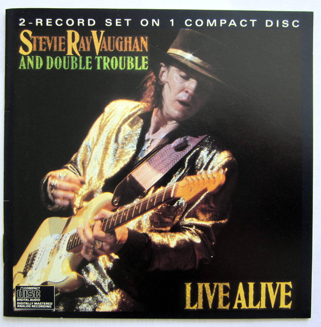 STEVIE RAY VAUGHAN Live Alive CD HUIPPUKUNTO