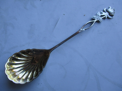 HOPEINEN RUUSU SOKERILUSIKKA p. n. 13cm