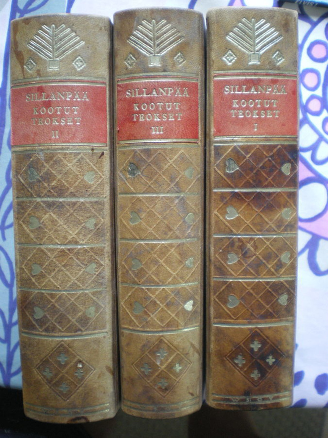 F.E.Sillanpää: Kootut teokset I-III (1928)